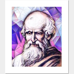 Archimedes Pink Portrait | Archimedes Artwork 8 Posters and Art